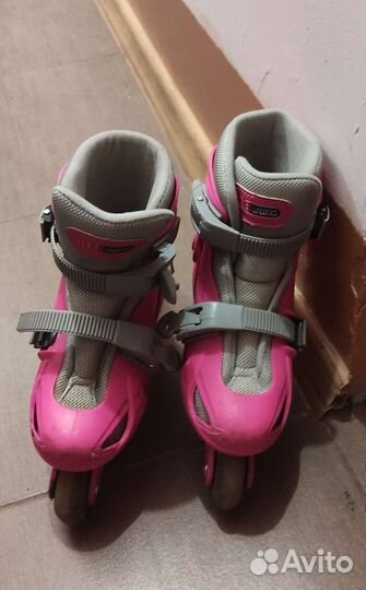 Роликовые коньки детские раздвижные