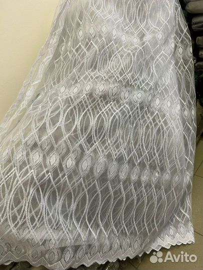 Новые готовые тюли вышивка корд и бархат.вставки