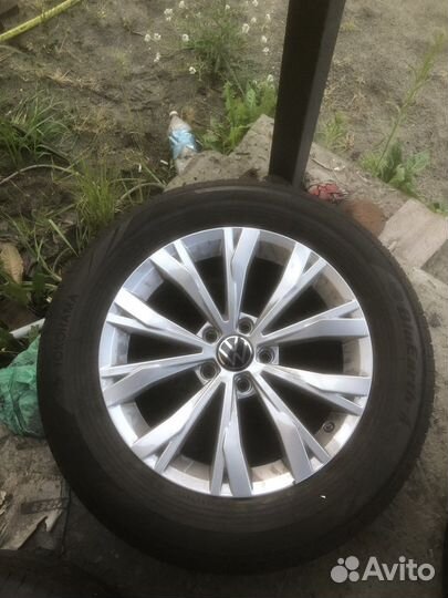 Литые диски r17 5x112 volkswagen tiguan оригенал