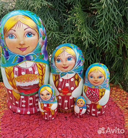 Пасхальная матрёшка