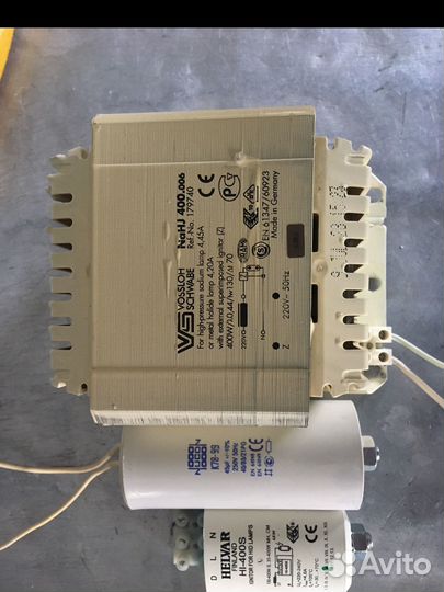 Дроссель Vossloh Schwabe NaHJ 400 220V