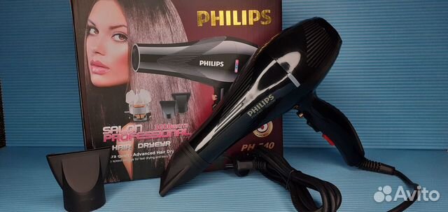 Профессиональный фен Philips 3000w Длинные волосы