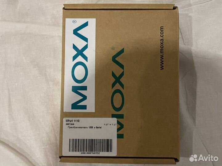 Конвектор moxa UPort 1110 RS-232 USB-to-serial
