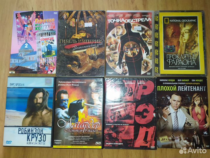 DVD-диски фильмы в отличном состоянии, см описание