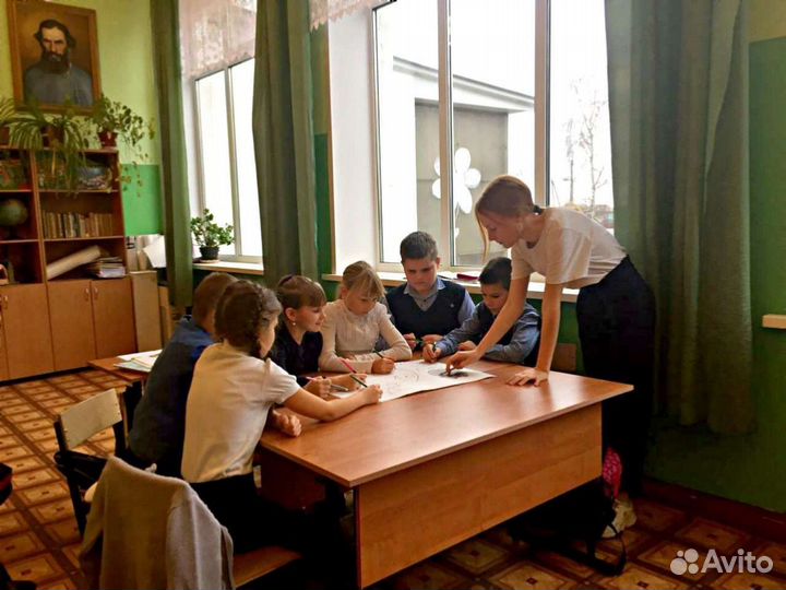 Репетитор начальных классов, помощь с дз