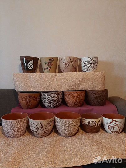 Горшки, вазоны и кашпо для цветов