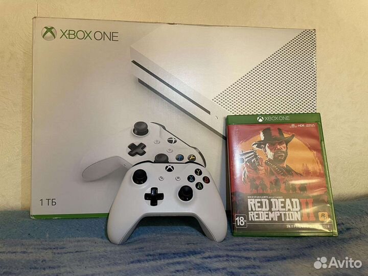 Xbox One s 1tb с играми