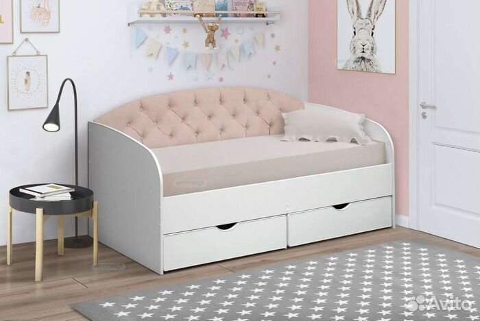 Кровать для малыша основание ламели лдсп мягк спин