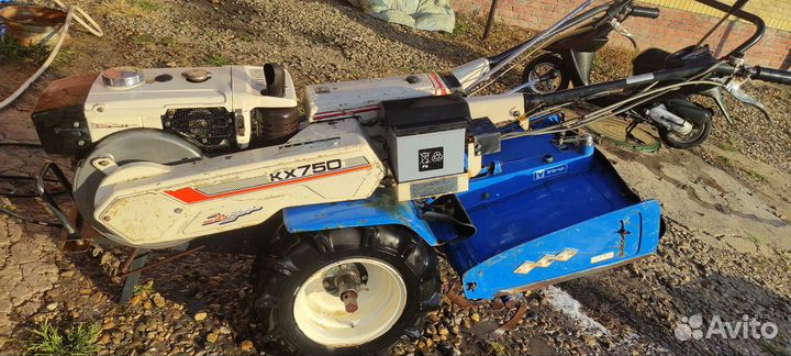 Дизельный японский мотоблок Iseki kx750