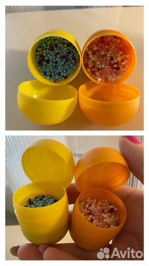 Набор бисера и бусин + книга по бисероплетению