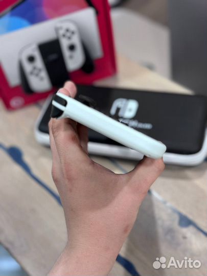 Nintendo switch Oled +256gb (прошитая)