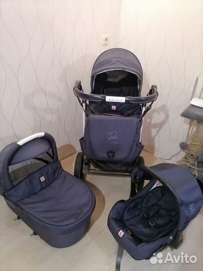 Коляска sonic verdi 3 в 1