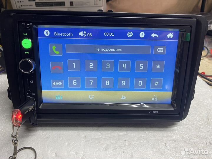 Магнитола volkswagen polo 2 din