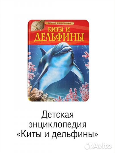 Детская энциклопедия «Киты и дельфины»
