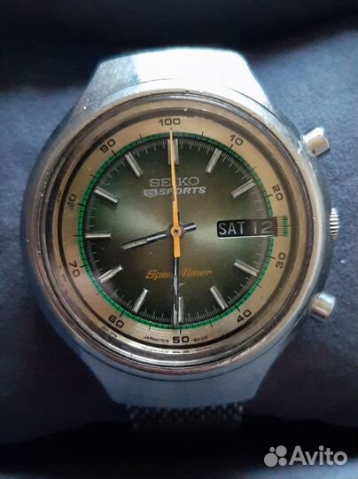 Часы Seiko Speed-Timer хронограф