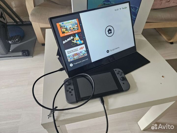 Портативный монитор сенсорный 15,6