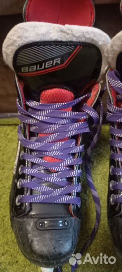 Хоккейные коньки bauer 40 размер