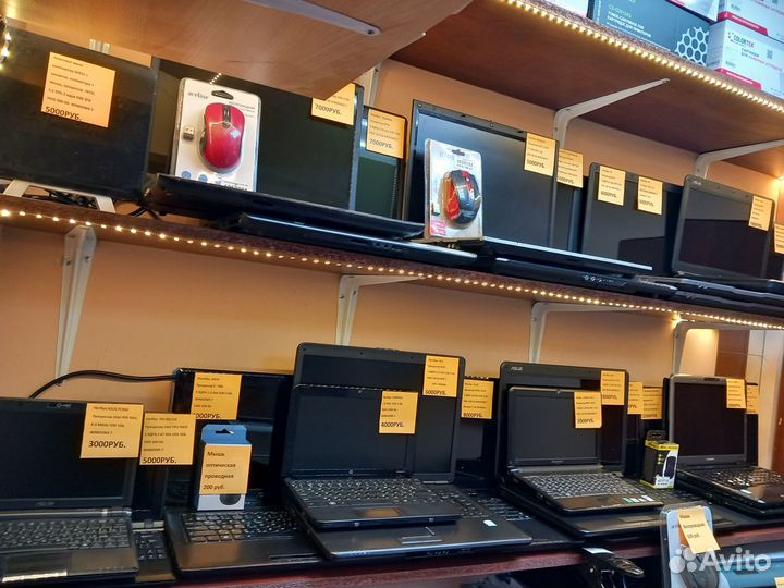 Новый магазин ноутбуков и принтеров бу с гарантией