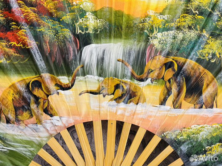 Веер интерьерный