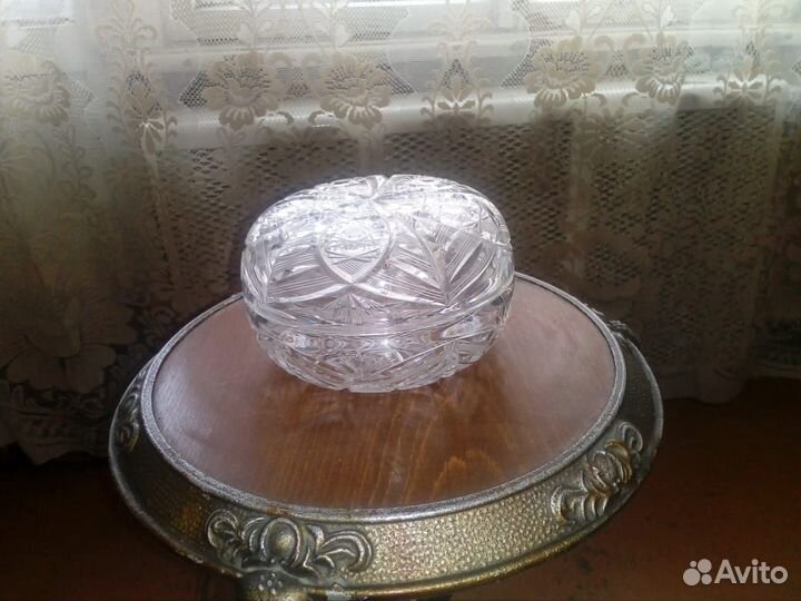 Ваза,хрусталь,Богемия