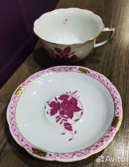 Фарфор Херенд Венгрия/Herend Hungary чайная пара