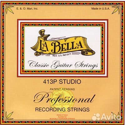 Струны для классической гитары La Bella 413P Studi