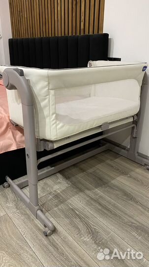 Кроватка детская приставная chicco next2me