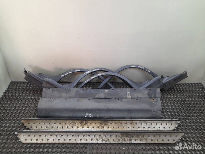 Накладка на порог BMW X5 E53 рест. 2005 8402333