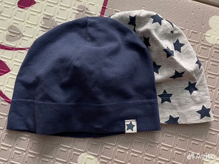 Комплект шапок для мальчика 1-2 года