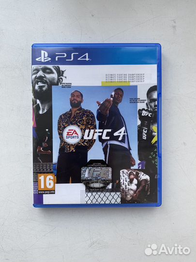 Диск UFC 4 на PS 4 во Владивостоке