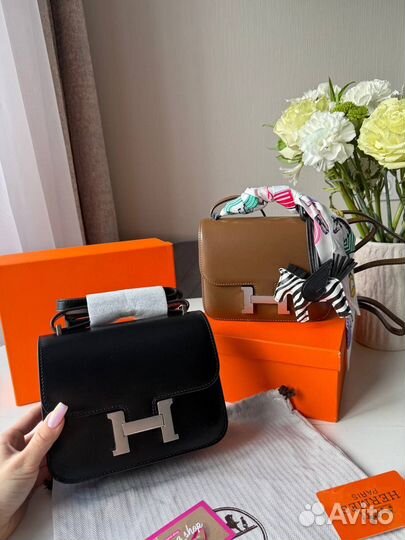 Сумка hermes constance 2 размера