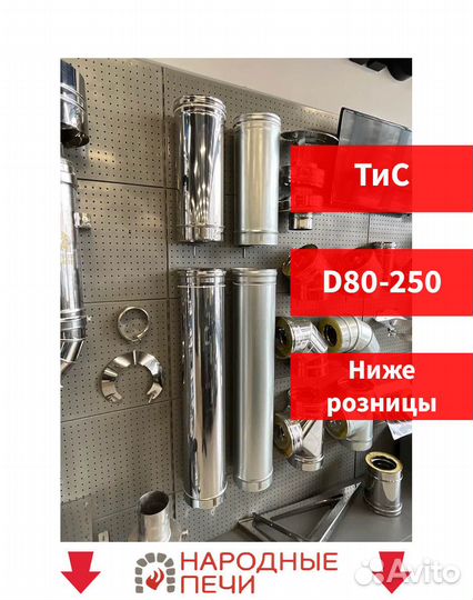 Труба нержавейка для дымохода