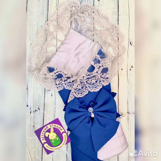 Конверт одеяло 2в1 на выписку