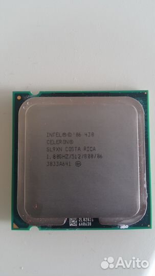 Процессор Intel Celeron 430 costa rica