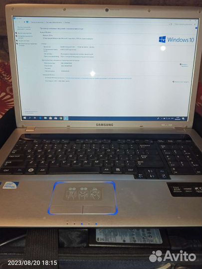 Ноутбук samsung r730
