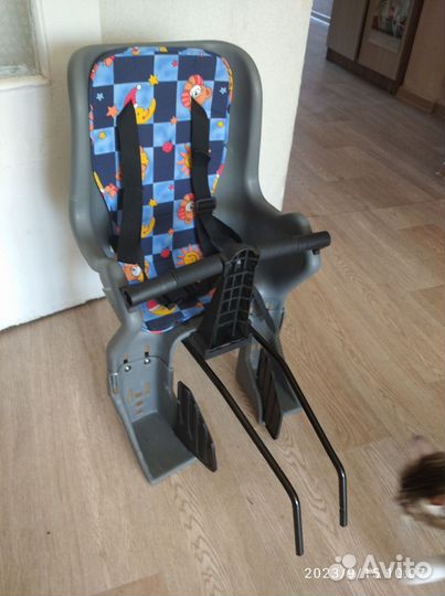 Детское велокресло заднее