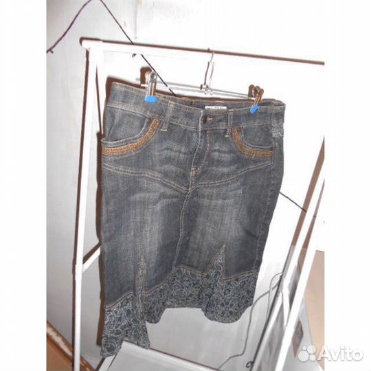 Джинсовая юбка