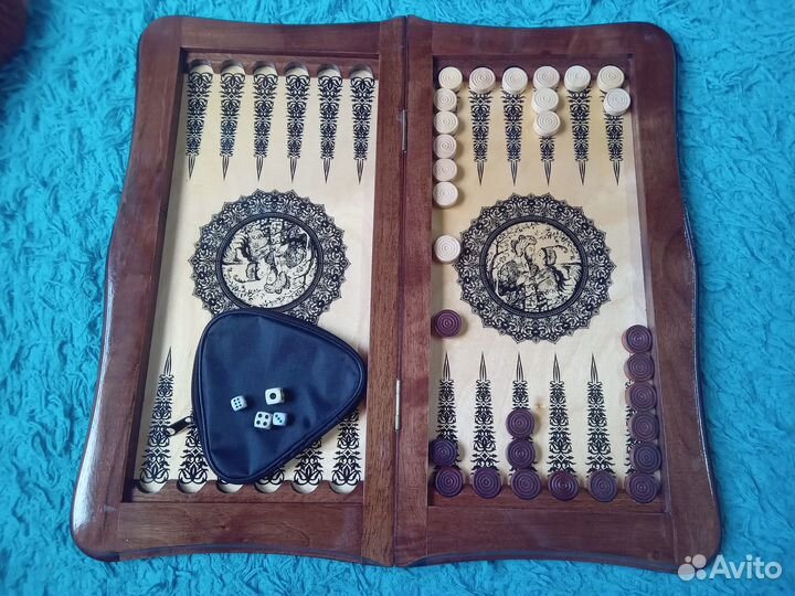 Сувенирные большие нарды