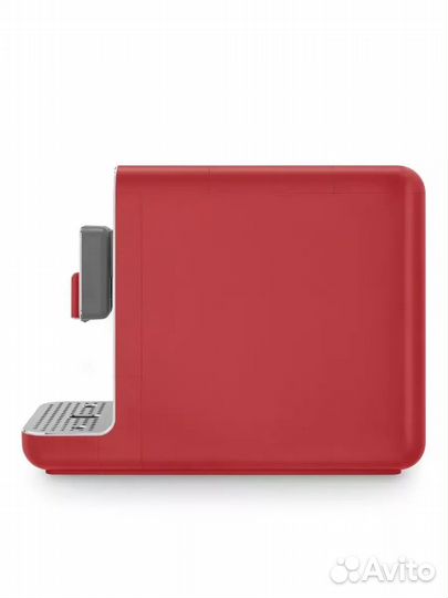 Кофемашина Smeg автоматическая зерновая красная