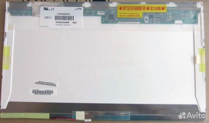 Матрица 16.0 Matte LTN160AT01-A05, wxga HD 1366x76