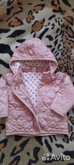 Куртка весенняя для девочки 9-12 месяцев