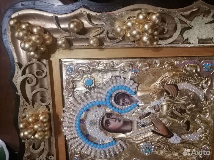 Икона Тихвинская Богоматерь