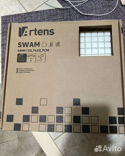 Плитка мозаика остатки