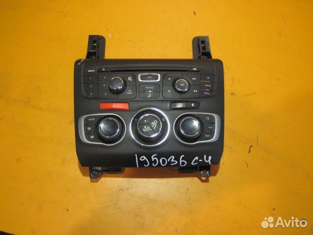 Блок управления климатической установкой, Citroen