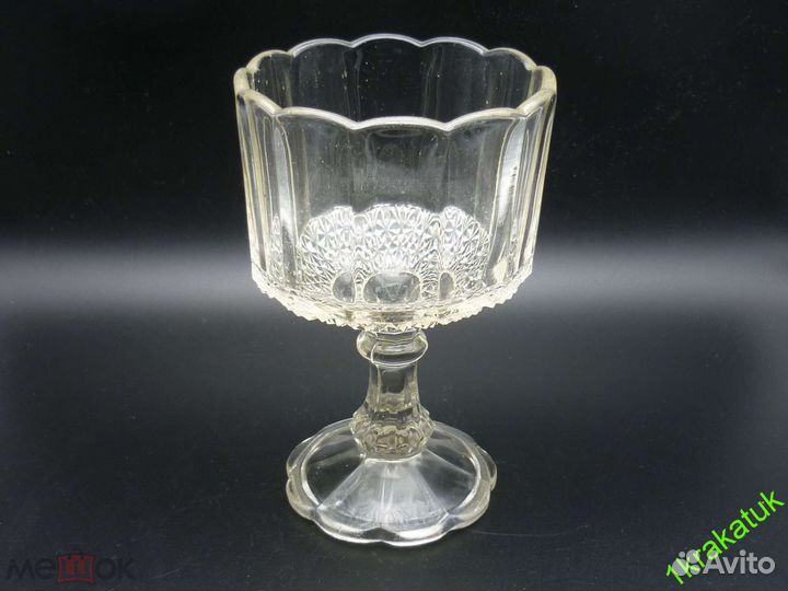 Ваза на ножке, 1903 год клеймо от мф на 10 летЪ