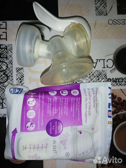 Молокоотсос avent ручной