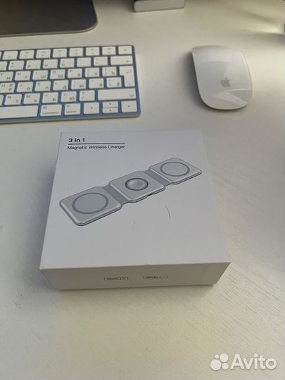 Беспроводная зарядка 3 в 1 для apple