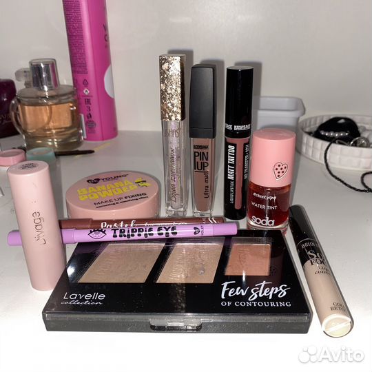 Набор косметики пакетом бу
