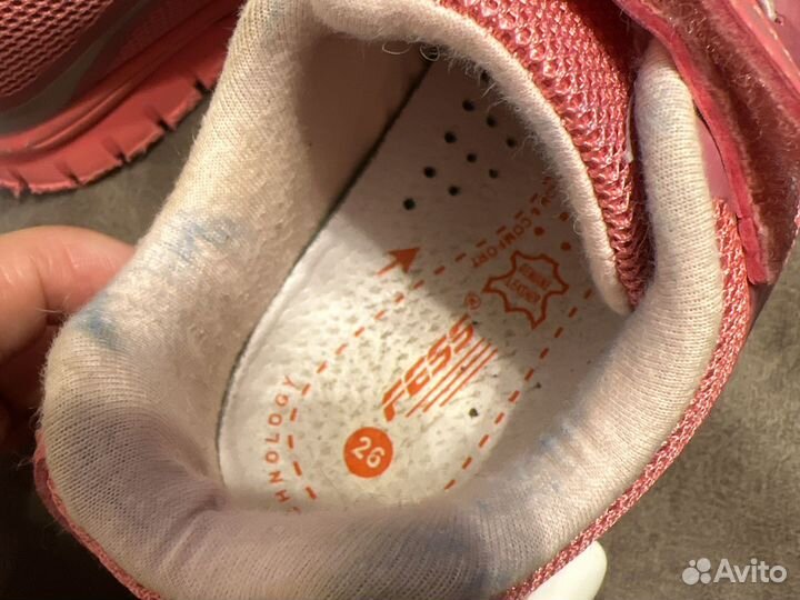 Кроссовки детские 26 размер для девочек