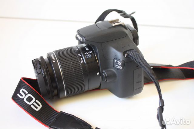 Canon 1200D с объективом объявление продам
